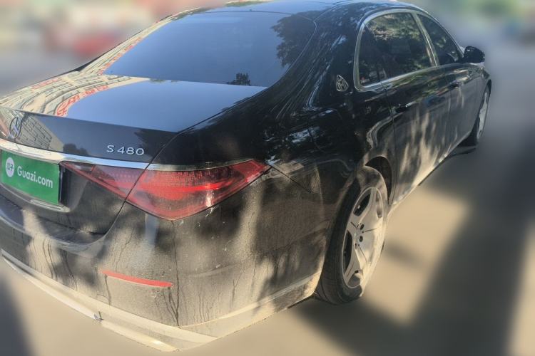 Used Mercedes-Benz Maybach S-Class 2024 Refresh S 480 4MATIC Rear Right 45 Deg