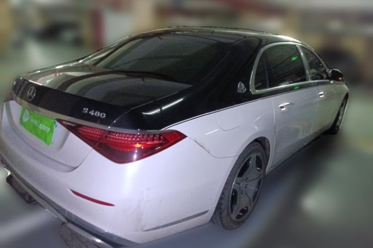 Used Mercedes-Benz Maybach S-Class 2024 Refresh S 480 4MATIC Rear Right 45 Deg