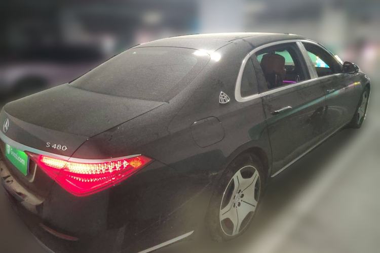 Used Mercedes-Benz Maybach S-Class 2024 Refresh S 480 4MATIC Rear Right 45 Deg