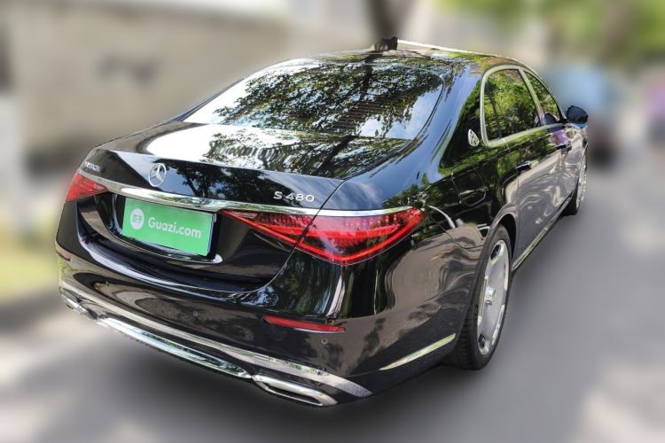 Used Mercedes-Benz Maybach S-Class 2024 Refresh S 480 4MATIC Rear Right 45 Deg