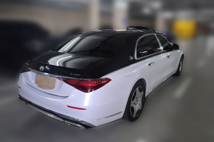 Used Mercedes-Benz Maybach S-Class 2024 Refresh S 480 4MATIC Rear Right 45 Deg