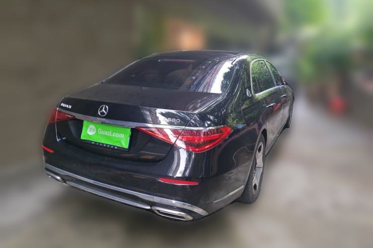 Used Mercedes-Benz Maybach S-Class 2024 Refresh S 480 4MATIC Rear Right 45 Deg