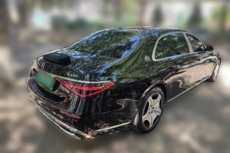 Used Mercedes-Benz Maybach S-Class 2024 Refresh S 480 4MATIC Rear Right 45 Deg