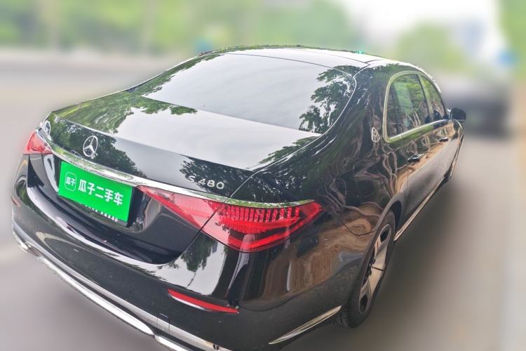 Used Mercedes-Benz Maybach S-Class 2024 S 480 4MATIC Rear Right 45 Deg