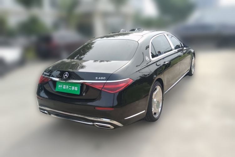 Used Mercedes-Benz Maybach S-Class 2024 S 480 4MATIC Rear Right 45 Deg