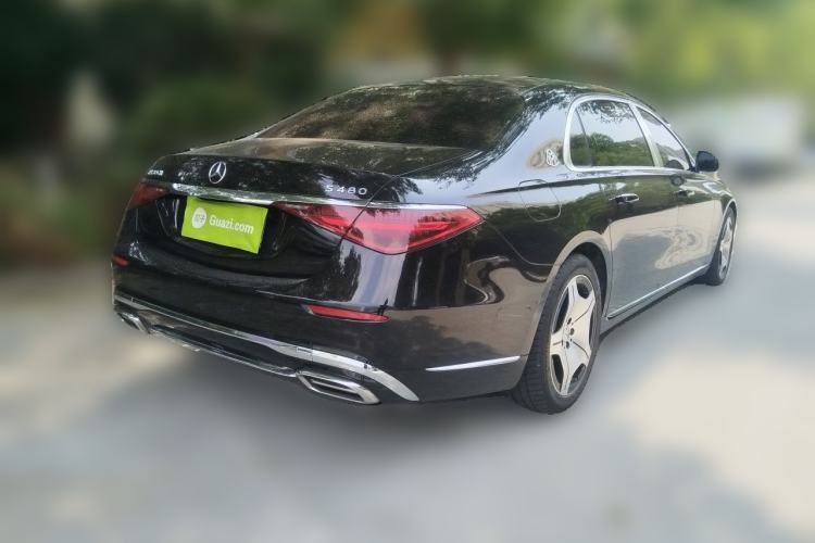 Used Mercedes-Benz Maybach S-Class 2024 S 480 4MATIC Rear Right 45 Deg