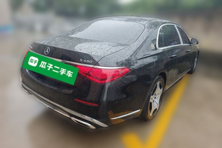 Used Mercedes-Benz Maybach S-Class 2024 Refresh S 480 4MATIC Rear Right 45 Deg