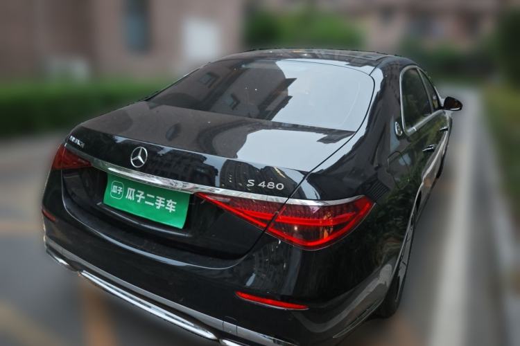 Used Mercedes-Benz Maybach S-Class 2024 S 480 4MATIC Rear Right 45 Deg