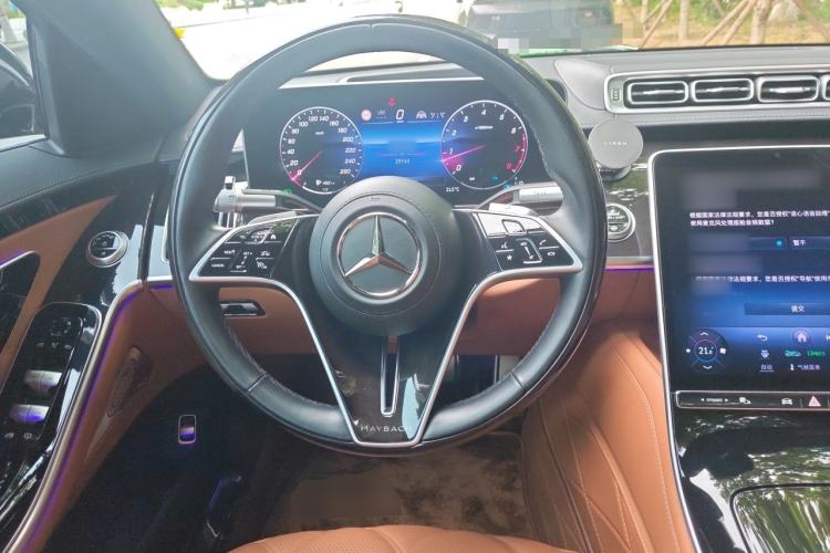 Used Mercedes-Benz Maybach S-Class 2024 S 480 4MATIC Steering Wheel