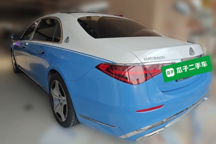 Used Mercedes-Benz Maybach S-Class 2024 Refresh S 480 4MATIC Rear Left 45 Deg