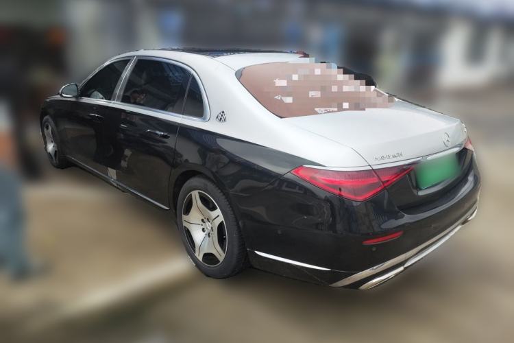 Used Mercedes-Benz Maybach S-Class 2024 Refresh S 480 4MATIC Rear Left 45 Deg