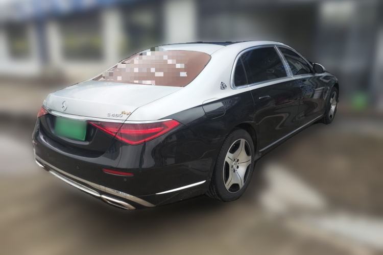 Used Mercedes-Benz Maybach S-Class 2024 Refresh S 480 4MATIC Rear Right 45 Deg