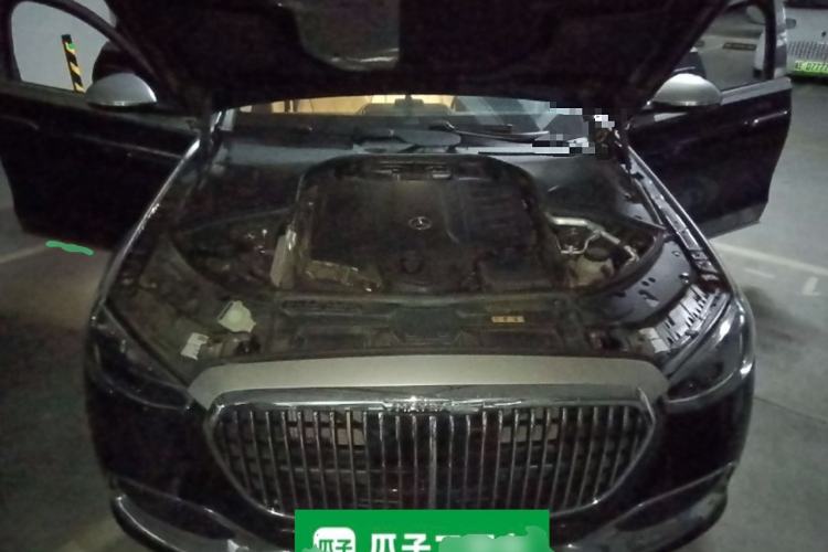 Used Mercedes-Benz Maybach S-Class 2024 Refresh S 480 4MATIC Engine Bay