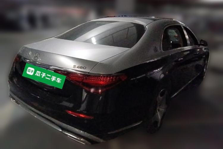 Used Mercedes-Benz Maybach S-Class 2024 Refresh S 480 4MATIC Rear Right 45 Deg