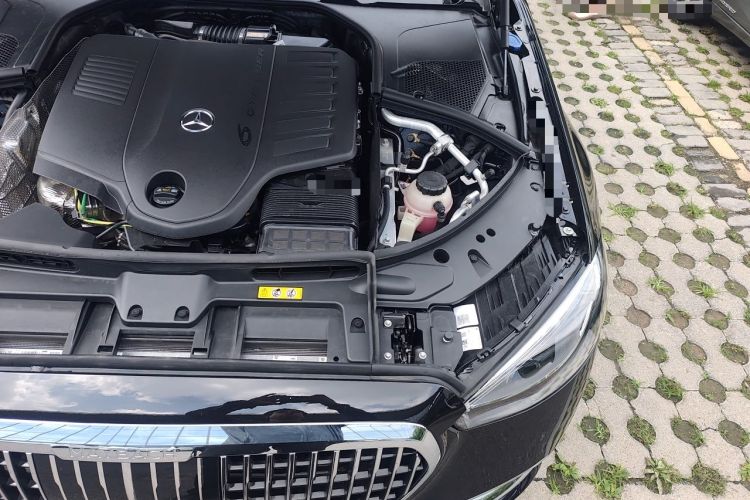 Used Mercedes-Benz Maybach S-Class 2025-Year Restyled S 480 4MATIC Engine Bay Left