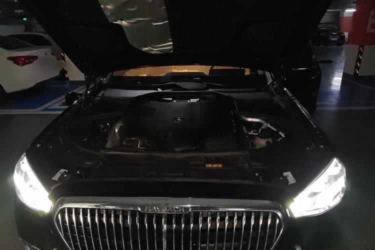 Used Mercedes-Benz Maybach S-Class 2025-Year Restyled S 480 4MATIC Engine Bay