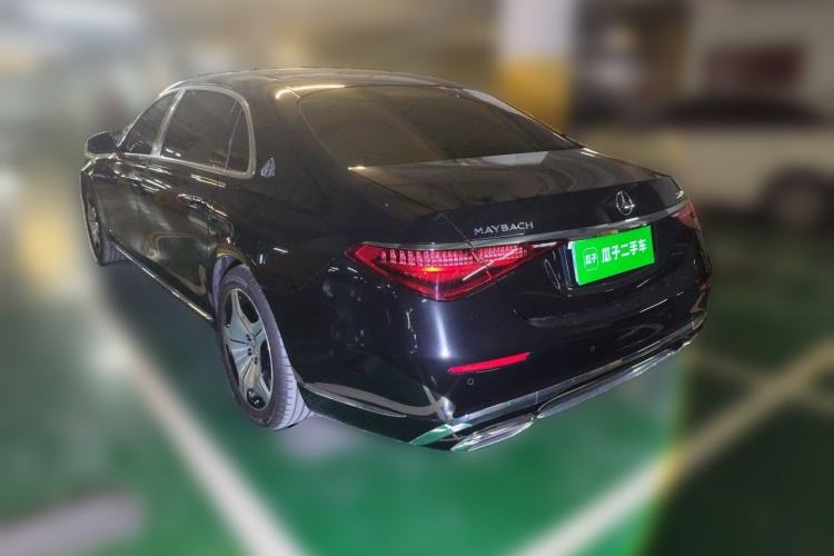 Used Mercedes-Benz Maybach S-Class 2025-Year Restyled S 480 4MATIC Rear Left 45 Deg