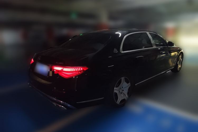 Used Mercedes-Benz Maybach S-Class 2025-Year Restyled S 480 4MATIC Rear Right 45 Deg