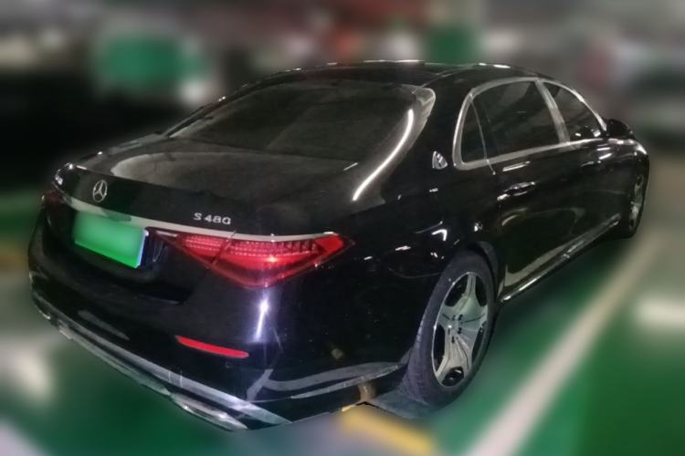 Used Mercedes-Benz Maybach S-Class 2025 S 480 4MATIC Rear Right 45 Deg