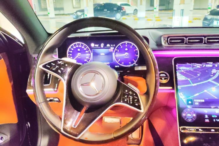 Used Mercedes-Benz Maybach S-Class 2025-Year Restyled S 480 4MATIC Steering Wheel