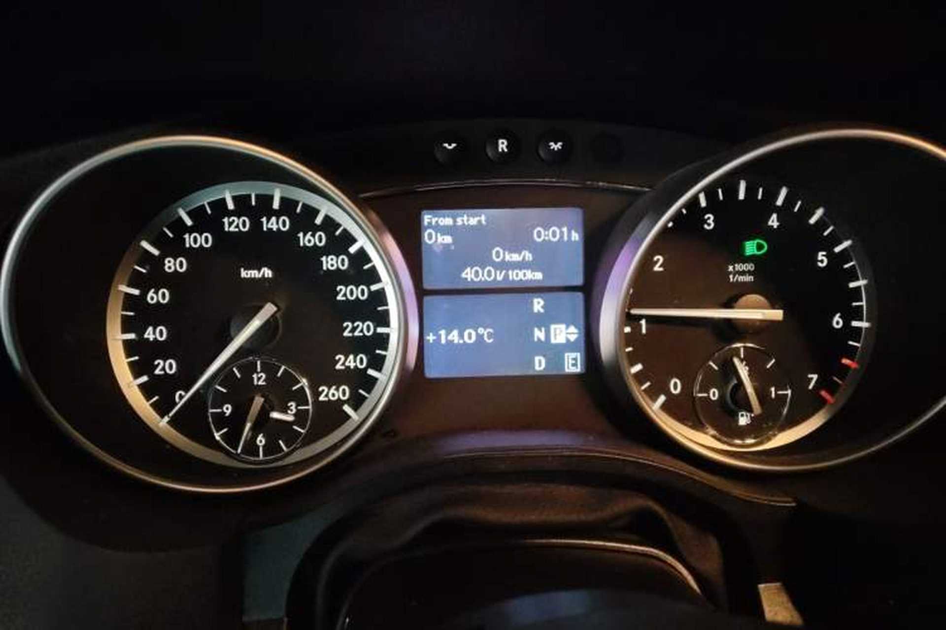 Used Mercedes-Benz R-Class 2017 R 320 4MATIC Business Edition Prestige Model Instrument Cluster