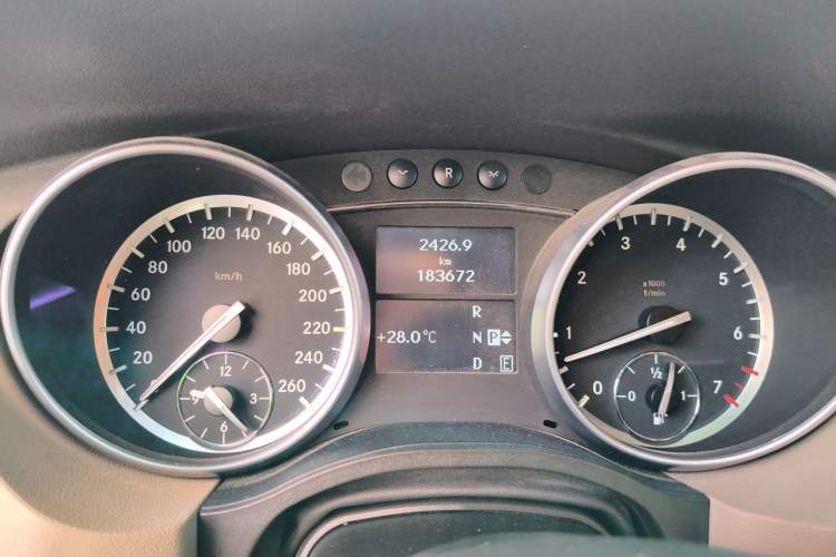 Used Mercedes-Benz R-Class 2017 R 320 4MATIC Business Edition Prestige Model Instrument Cluster