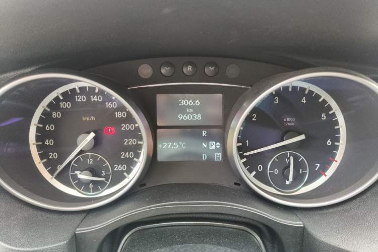 Used Mercedes-Benz R-Class 2017 R 320 4MATIC Business Edition Prestige Model Odometer Close Up