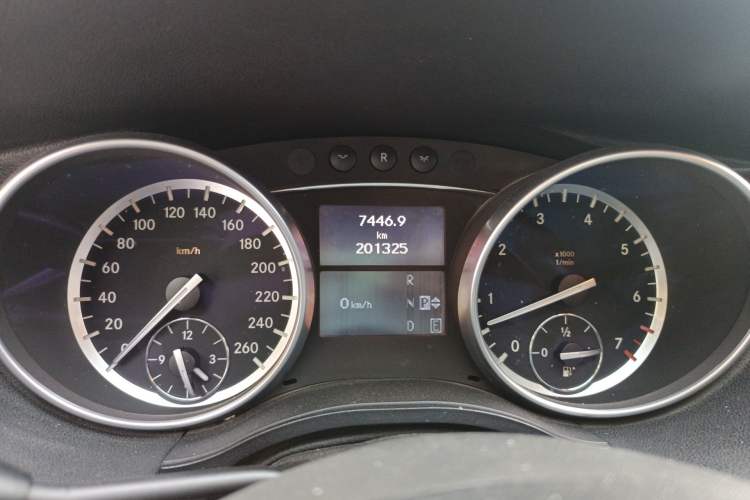 Used Mercedes-Benz R-Class 2017 R 320 4MATIC Business Edition Prestige Model Odometer Close Up