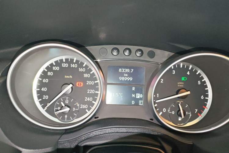 Used Mercedes-Benz R-Class 2017 R 320 4MATIC Business Edition Prestige Model Odometer Close Up