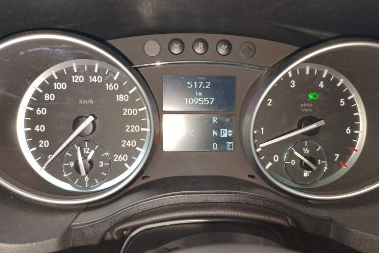 Used Mercedes-Benz R-Class 2017 R 320 4MATIC Business Edition Prestige Model Odometer Close Up