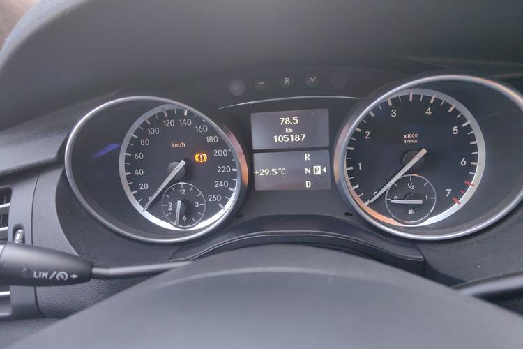 Used Mercedes-Benz R-Class 2017 R 320 4MATIC Business Edition Prestige Model Odometer Close Up