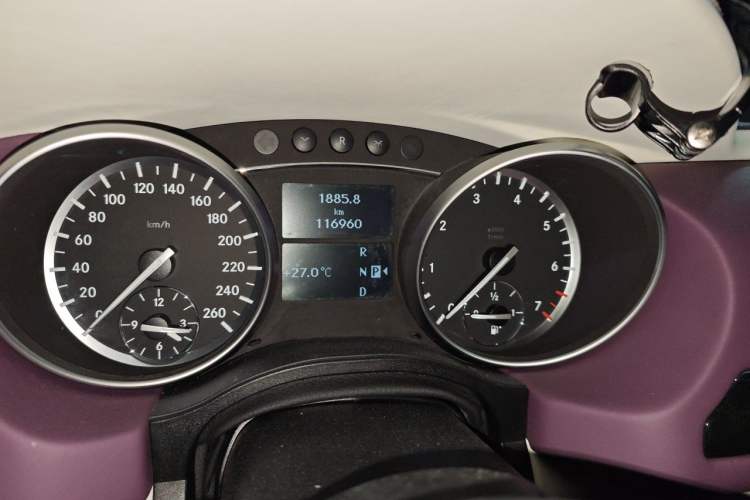 Used Mercedes-Benz R-Class 2017 R 320 4MATIC Business Edition Prestige Model Odometer Close Up