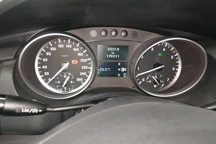 Used Mercedes-Benz R-Class 2017 R 320 4MATIC Business Edition Prestige Model Odometer Close Up