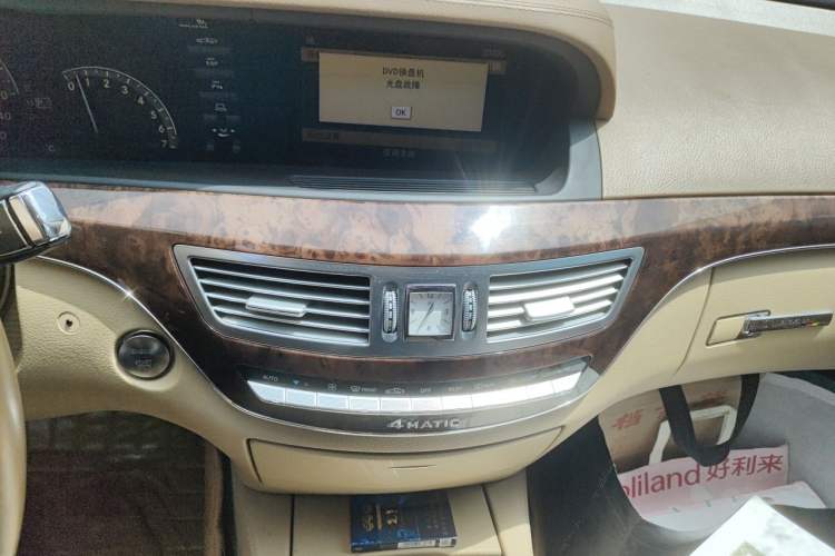 Used Mercedes-Benz S-Class 2008 S 350 L 4MATIC Audio And AC Panel