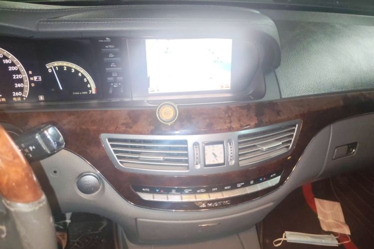 Used Mercedes-Benz S-Class 2008 S 350 L 4MATIC Audio And AC Panel