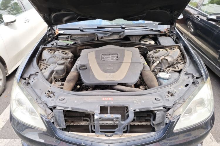 Used Mercedes-Benz S-Class 2008 S 350 L Luxury Model Engine Bay