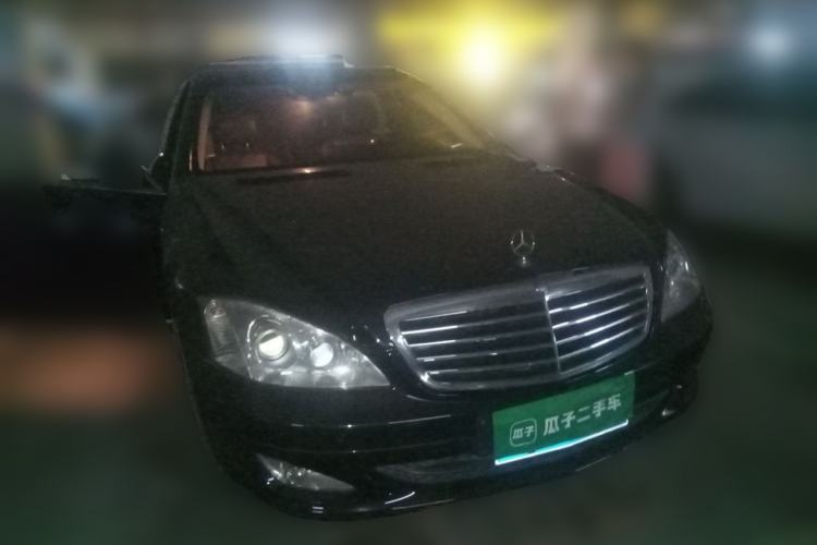 Used Mercedes-Benz S-Class 2008 S 500 L Front Right 45 Deg