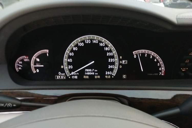 Used Mercedes-Benz S-Class 2008 S 300 L Business Model Instrument Cluster