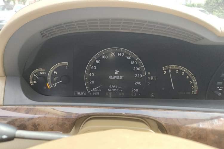Used Mercedes-Benz S-Class 2008 S 350 L 4MATIC Instrument Cluster