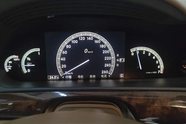 Used Mercedes-Benz S-Class 2008 S 350 L Dynamic Model Instrument Cluster
