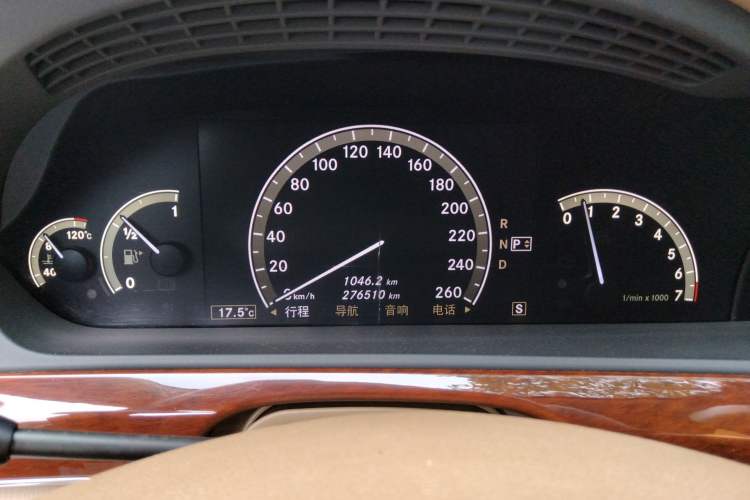Used Mercedes-Benz S-Class 2008 S 300 L Business Model Instrument Cluster