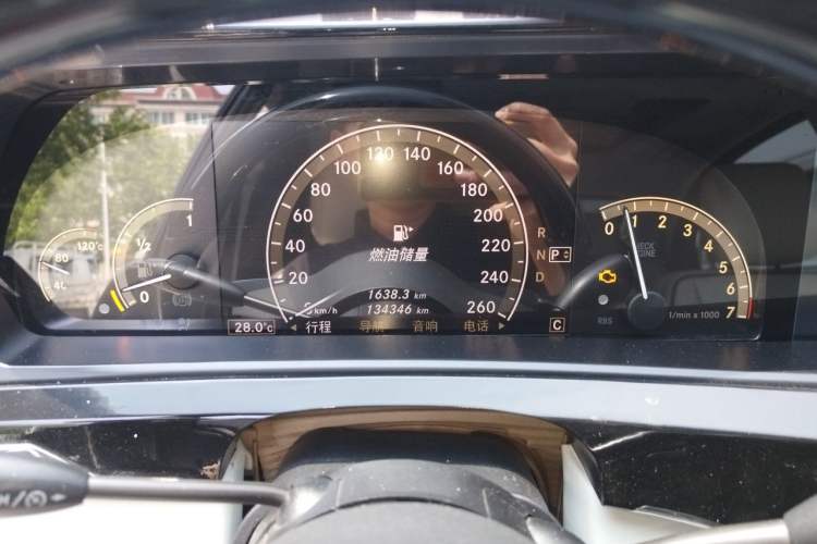 Used Mercedes-Benz S-Class 2008 S 300 L Business Model Instrument Cluster