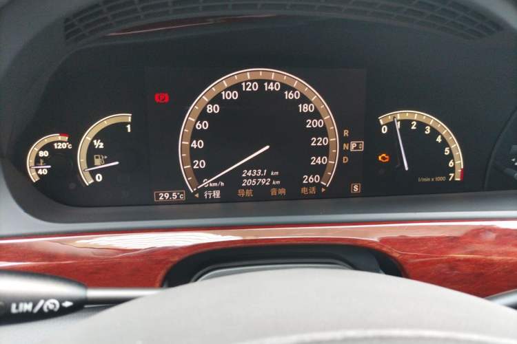 Used Mercedes-Benz S-Class 2008 S 300 L Business Model Instrument Cluster