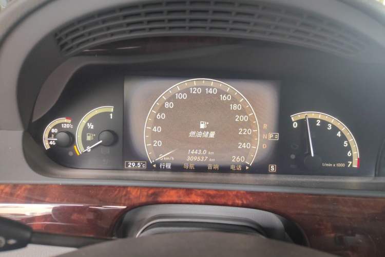 Used Mercedes-Benz S-Class 2008 S 300 L Luxury Model Instrument Cluster