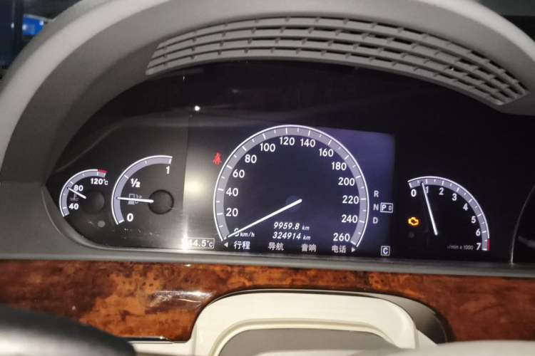 Used Mercedes-Benz S-Class 2008 S 350 L Luxury Model Instrument Cluster