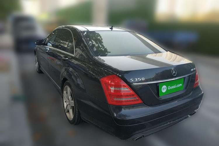 Used Mercedes-Benz S-Class 2008 S 350 L Dynamic Model Rear Left 45 Deg