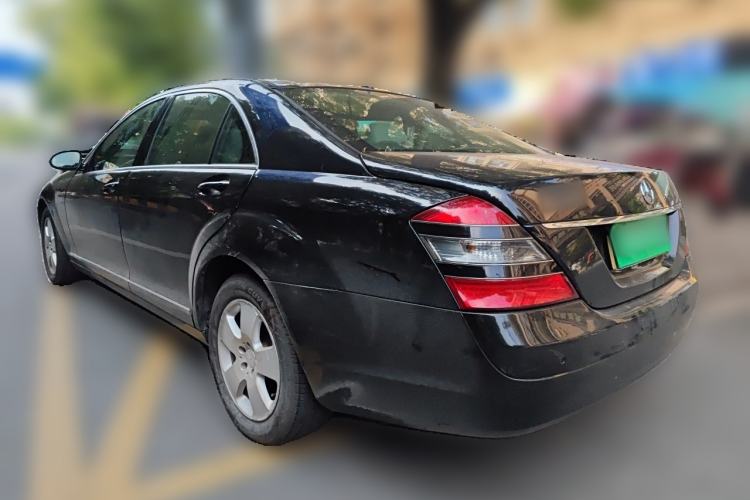 Used Mercedes-Benz S-Class 2008 S 350 L 4MATIC Rear Left 45 Deg
