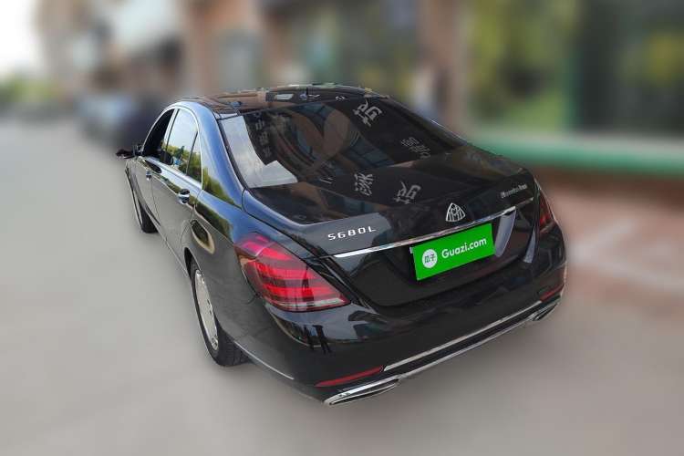 Used Mercedes-Benz S-Class 2008 S 350 L 4MATIC Rear Left 45 Deg