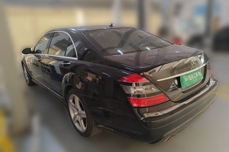 Used Mercedes-Benz S-Class 2008 S 350 L Dynamic Model Rear Left 45 Deg