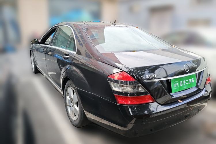 Used Mercedes-Benz S-Class 2008 S 350 L Luxury Model Rear Left 45 Deg